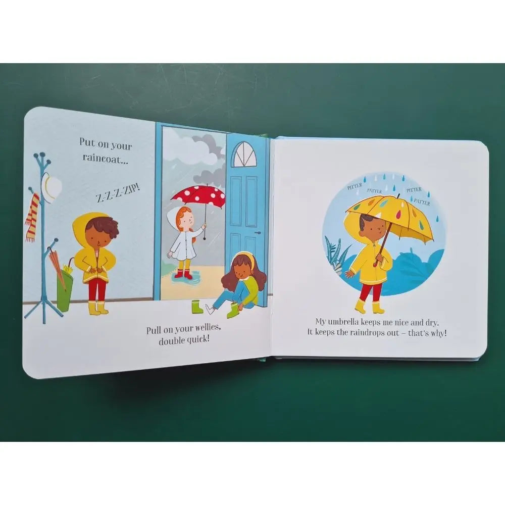 Usborne Little Board Books: The Rainy Day