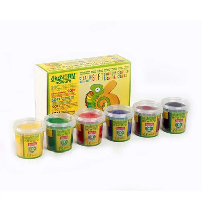 OkoNorm Eco Play Dough - 6 Colours Set