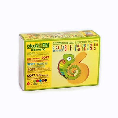 OkoNorm Eco Play Dough - 6 Colours Set