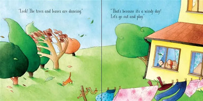 Windy day childrens book